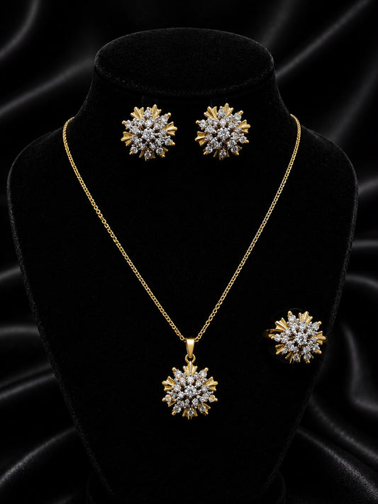 Royal Radiance Crystal Jewelry Set